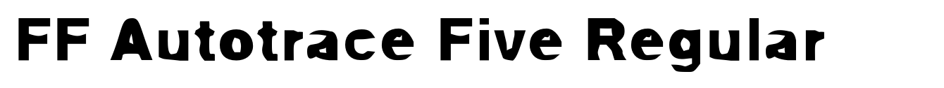 FF Autotrace Five Regular